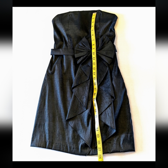 FINAL DAYS $5 Poetry Dark Grey Short Party Dress -CLOSET CLOSING - Picture 4 of 8